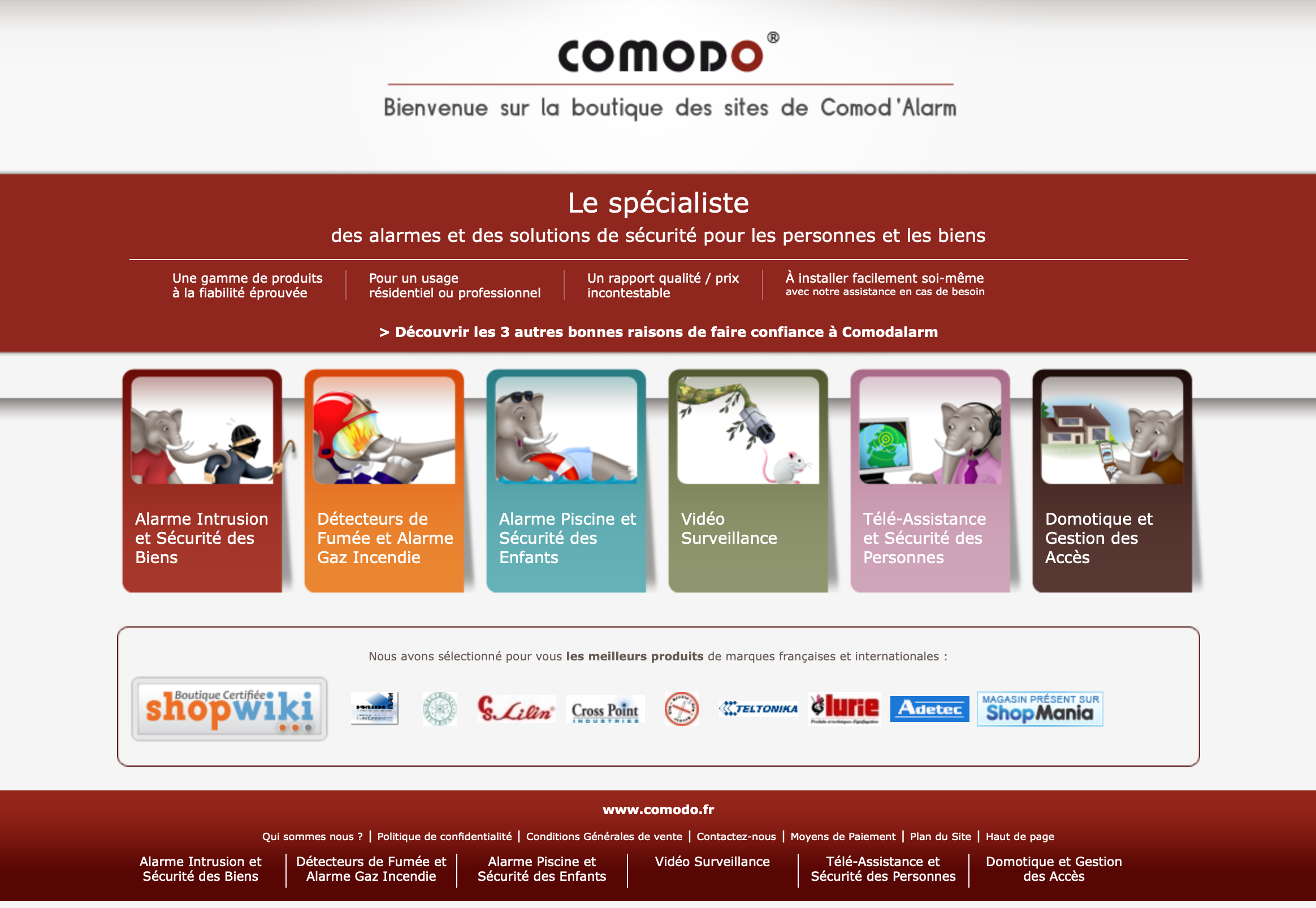 Site Magento B2B COMODO