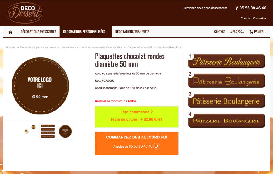 Magento produit personnalisable